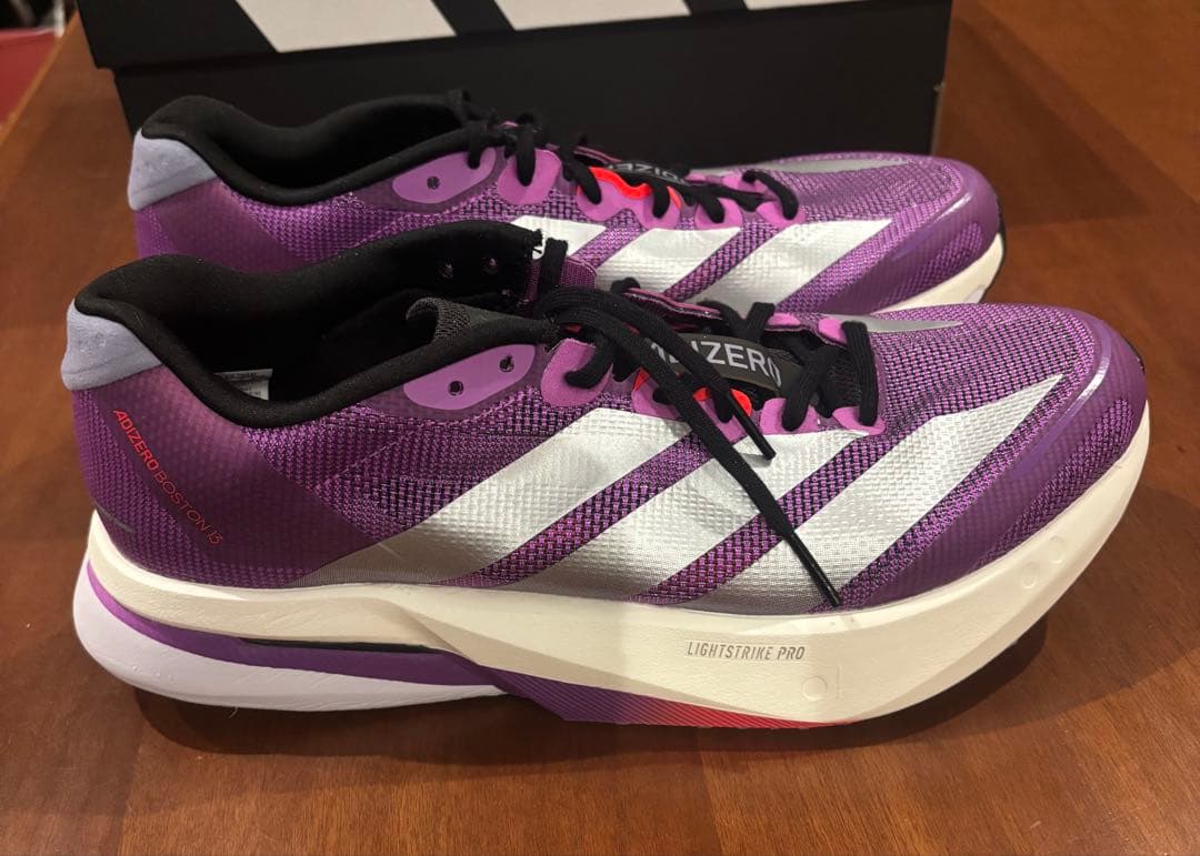 ADIZERO ボストン13 パープルバースト27.0cm