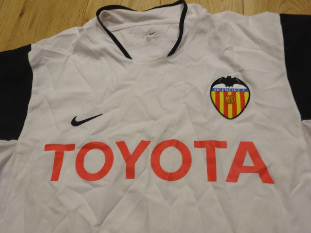 ナイキnike バレンシア　Valencia CF　ユニフォーム　M トヨタ