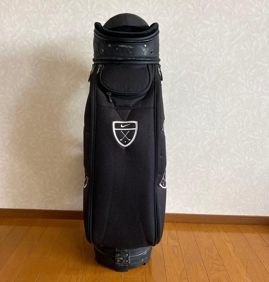 NIKE GOLF キャディバッグ ナイキゴルフ ブラック ゴルフバッグ 6分割