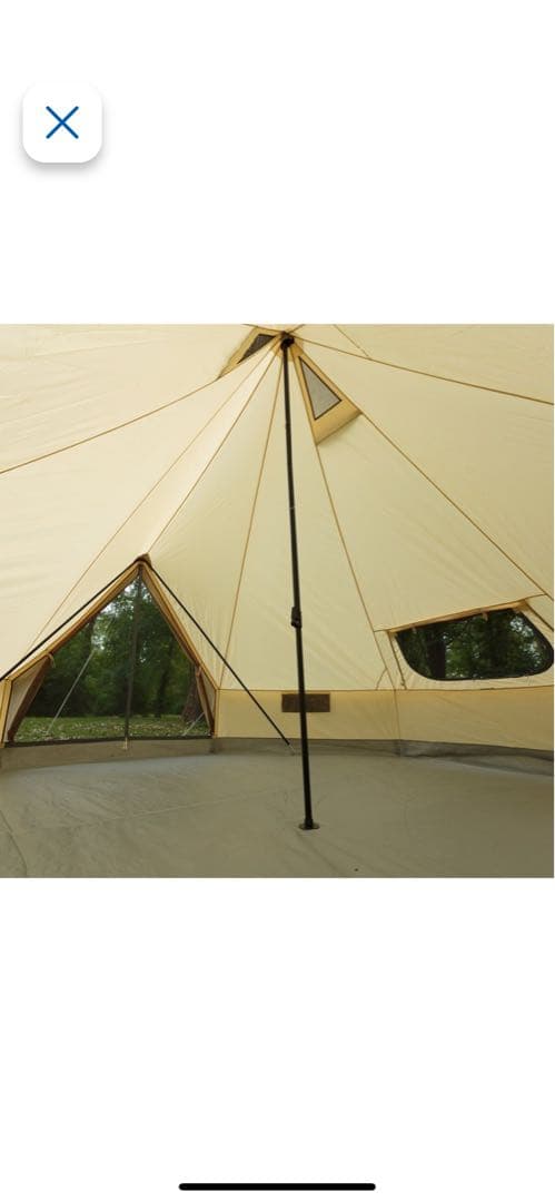 【未使用品】TIMBER RIDGE 6人用パオテント　ワンポール
