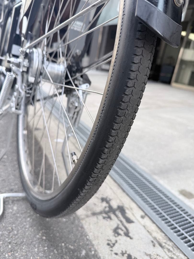 大阪府　ヤマハ　電動アシスト自転車 シティタイプ 黒