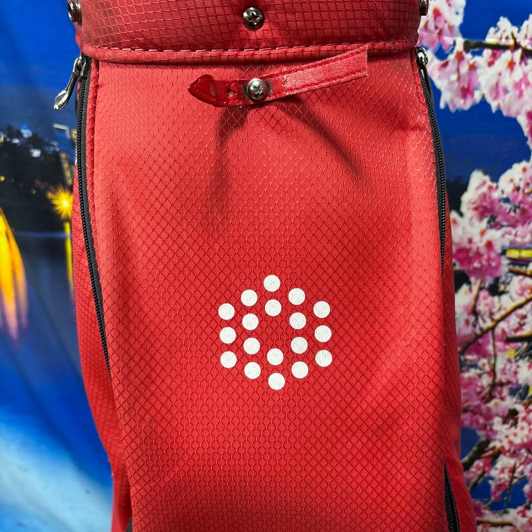寶BX-1234 PUMA プーマ キャディバッグ 軽量 レッド/ブラック