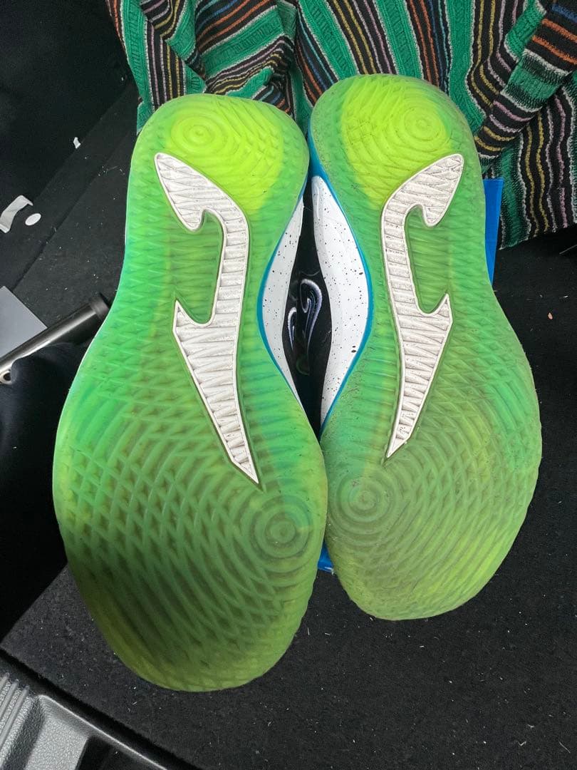 Joma top flex plusフットサルシューズ 25.5cm 黒/緑