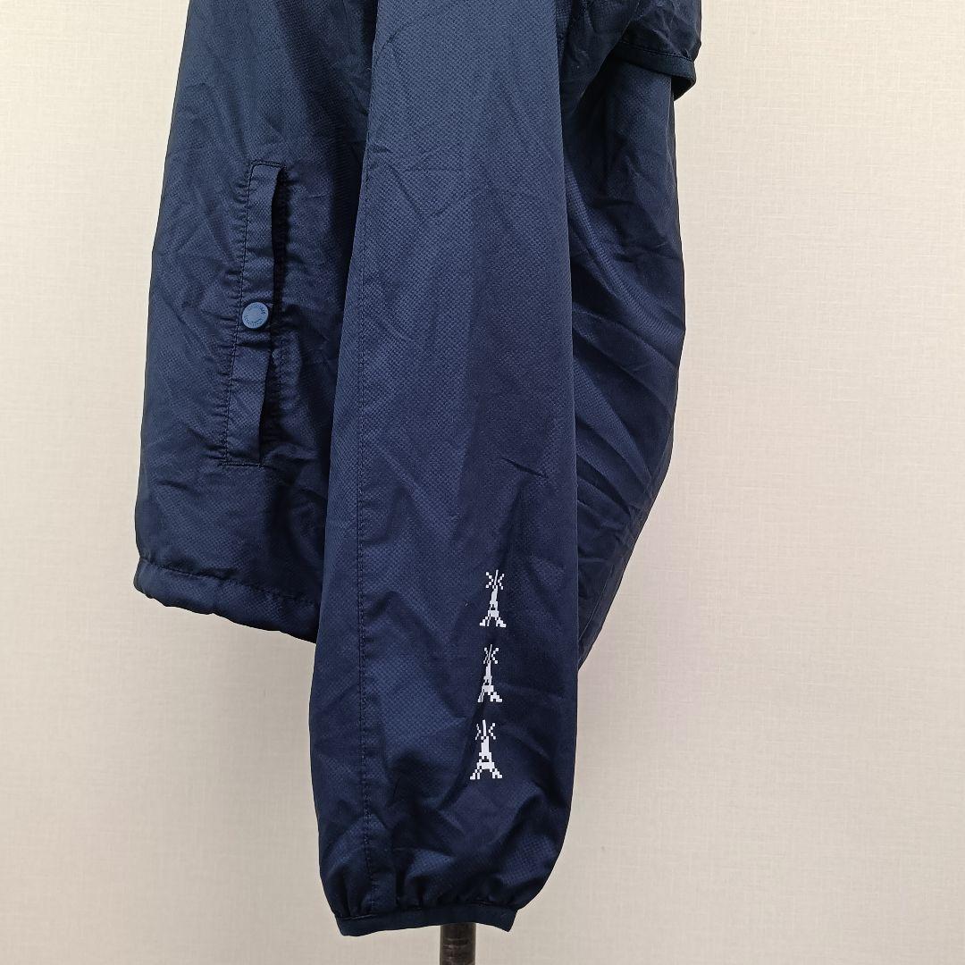 【a2268】Callaway ゴルフ 2way 薄手 ジャケットM ネイビー