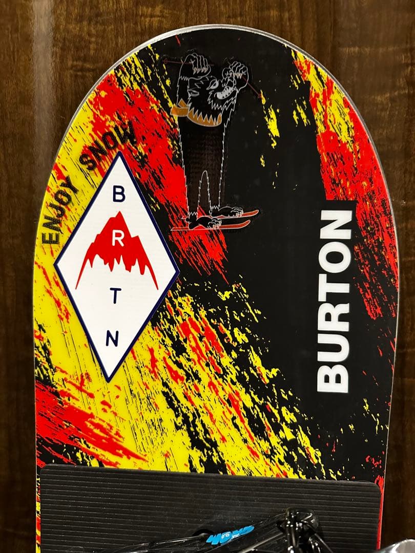 2回利用　美品　Burton グロム　110cm キッズ　バインディングセット