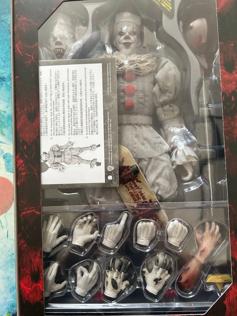 PennywiseChapter Two ペニーワイズ　フィギュア　ホットトイズ
