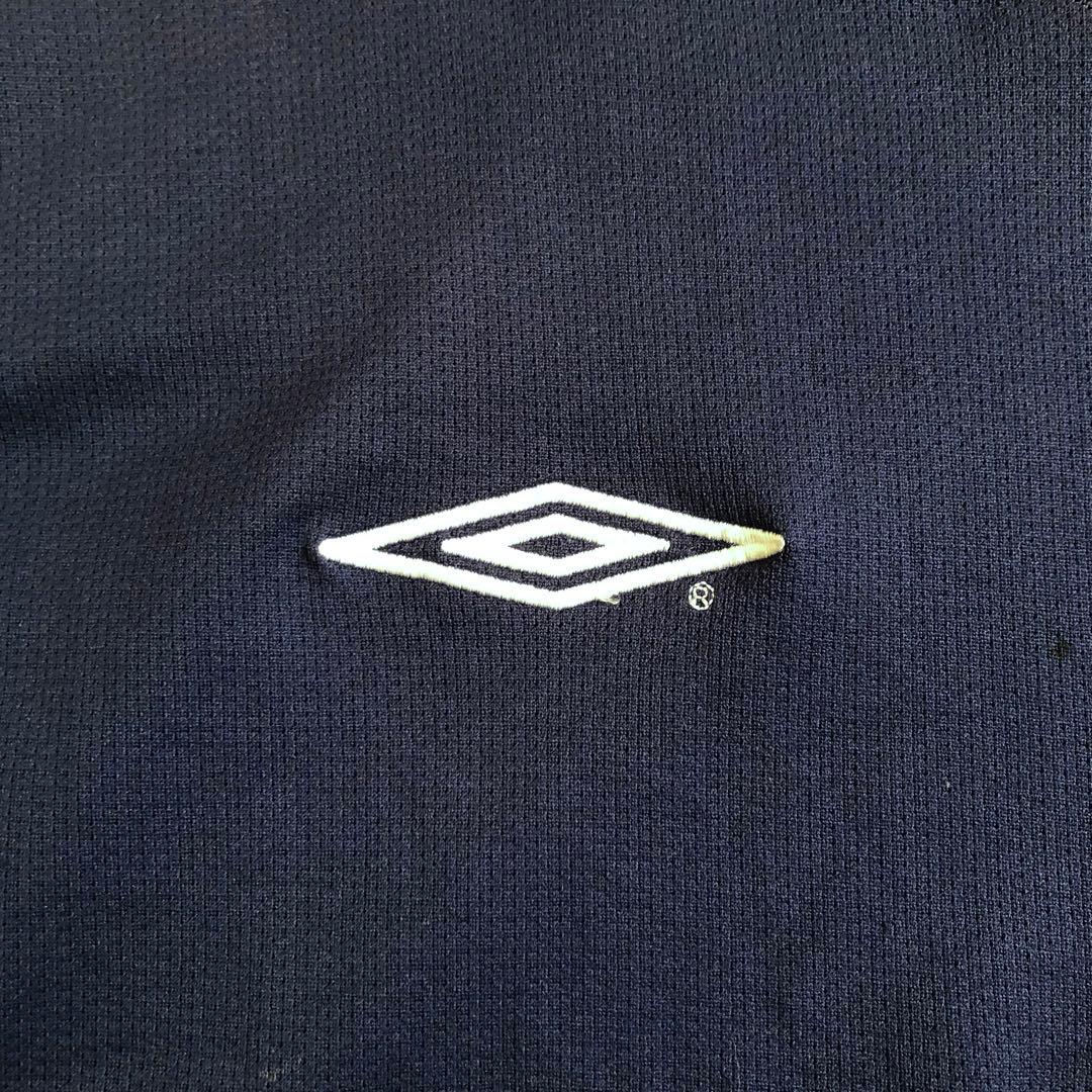 UMBRO 00s サッカー イングランド代表 トレーニング シャツ Vネック
