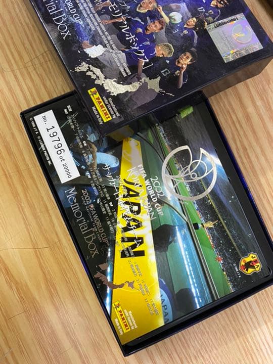 ☆サッカー日本代表メモリアルボックス☆パニーニ☆激レア☆