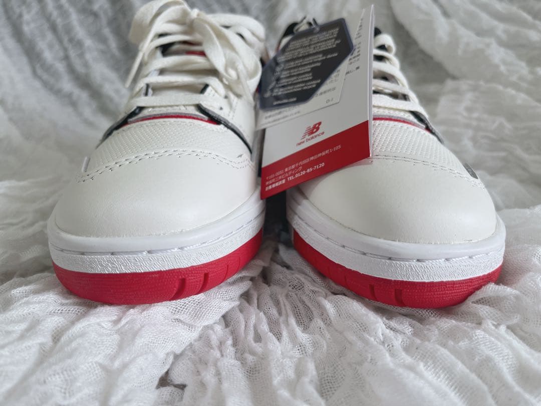 NEW BALANCE BB550VTB シーソルト トゥルーレッドホワイト
