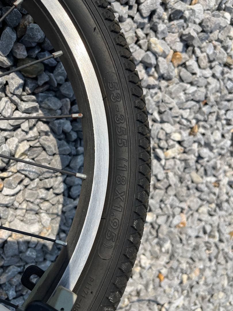 DEEPER ホワイト 18インチ 子供自転車
