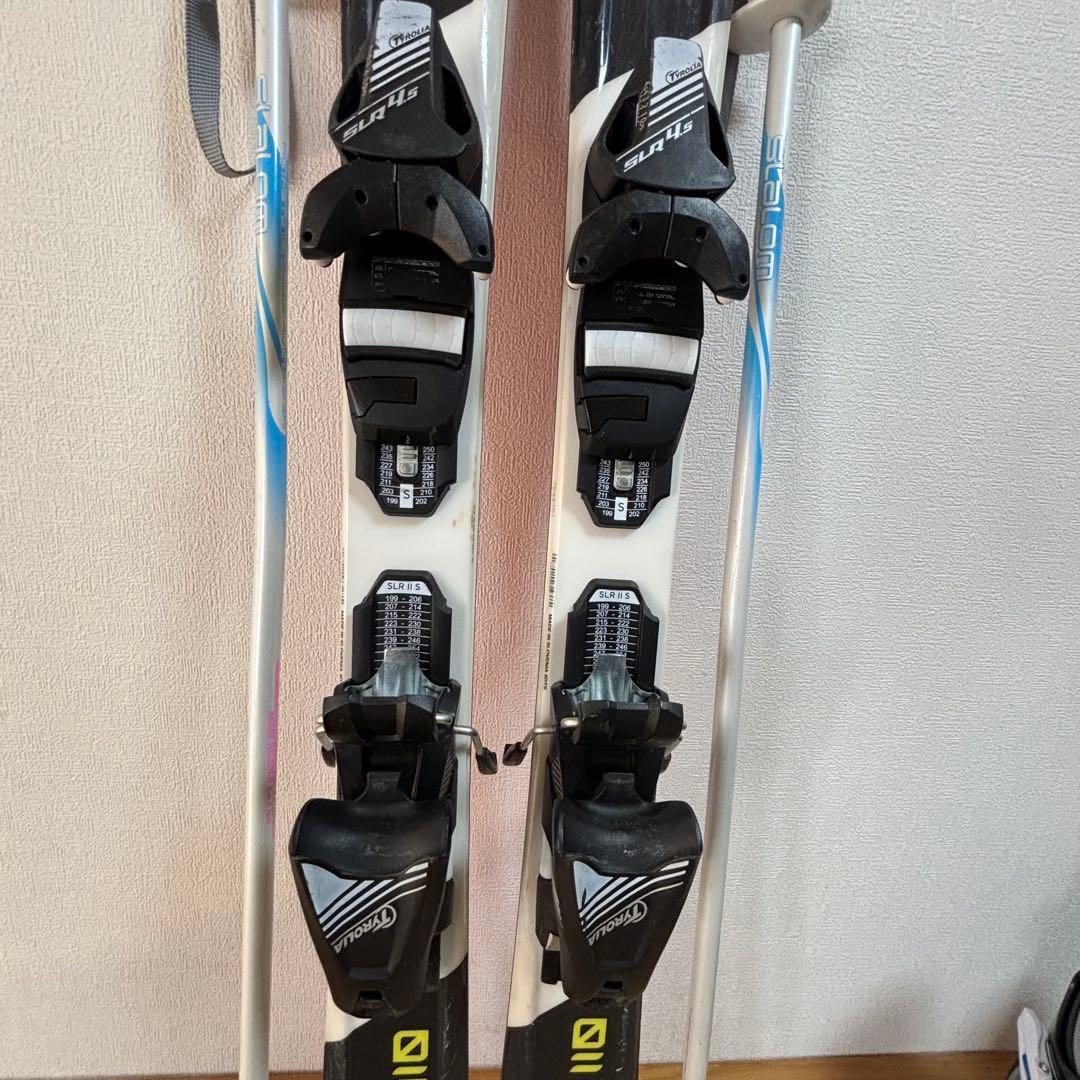 ジュニアスキーセット　ストック付　110cm hart 20-20.5cm