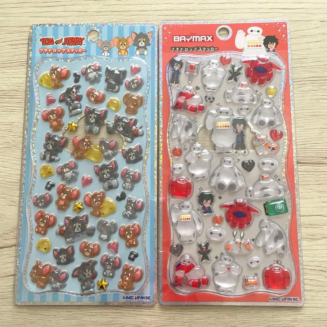正規品　新品　プチドロップステッカー　4点セット　カミオジャパン