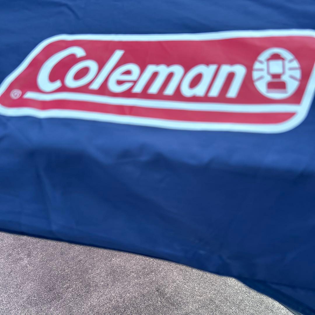 Coleman 大型タープ・シェード ネイビー・ピンク