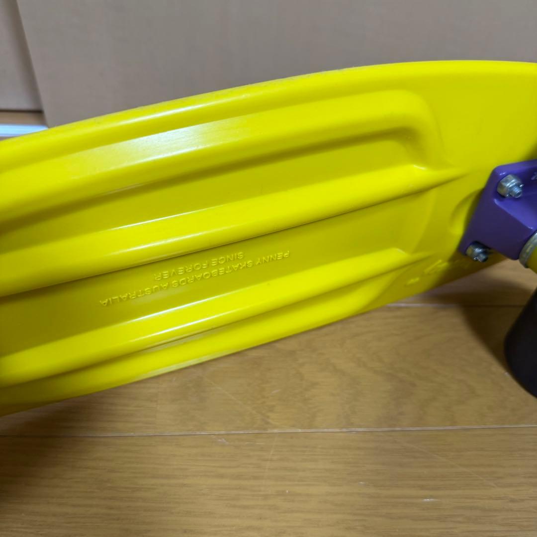 Penny ペニースケートボード　イエロー　パープル　ミニクルーザー　22インチ
