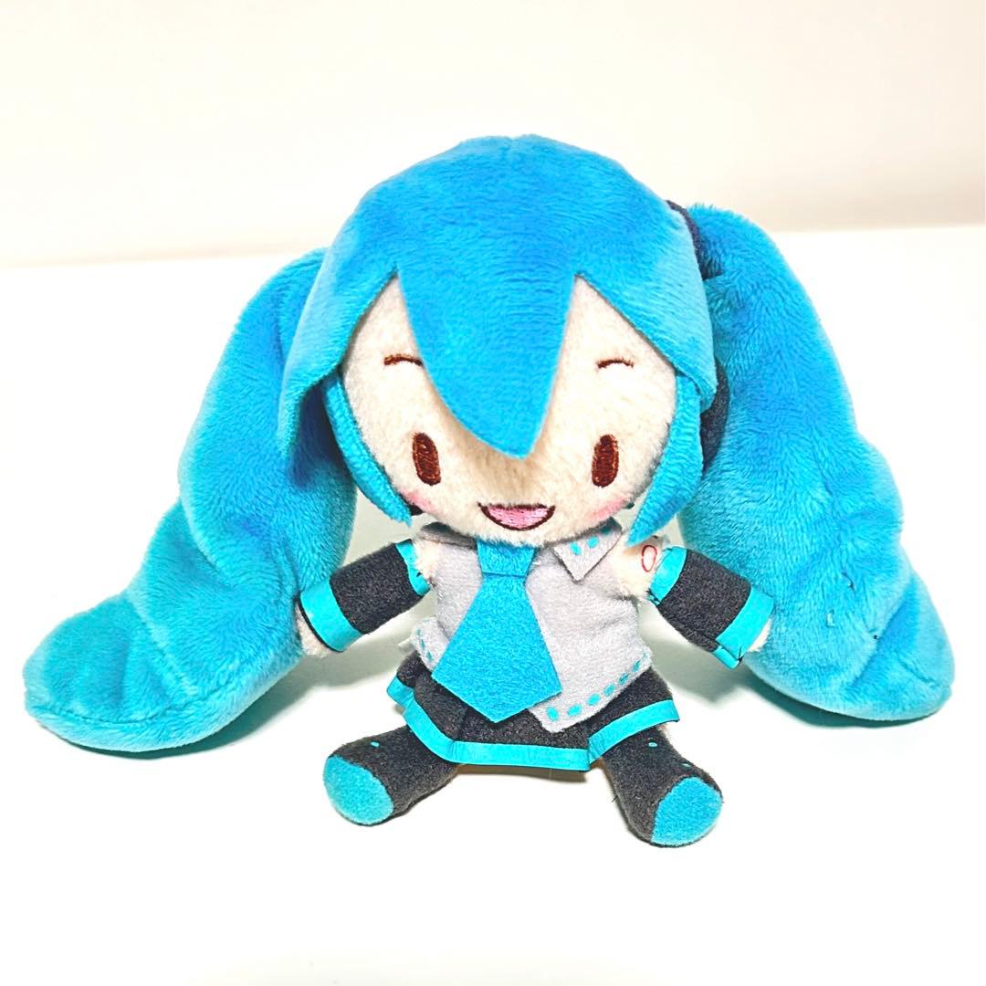【レア】 初音ミク ふわふわ キーチェーン マスコット ノーマル衣装 ぬいぐるみ
