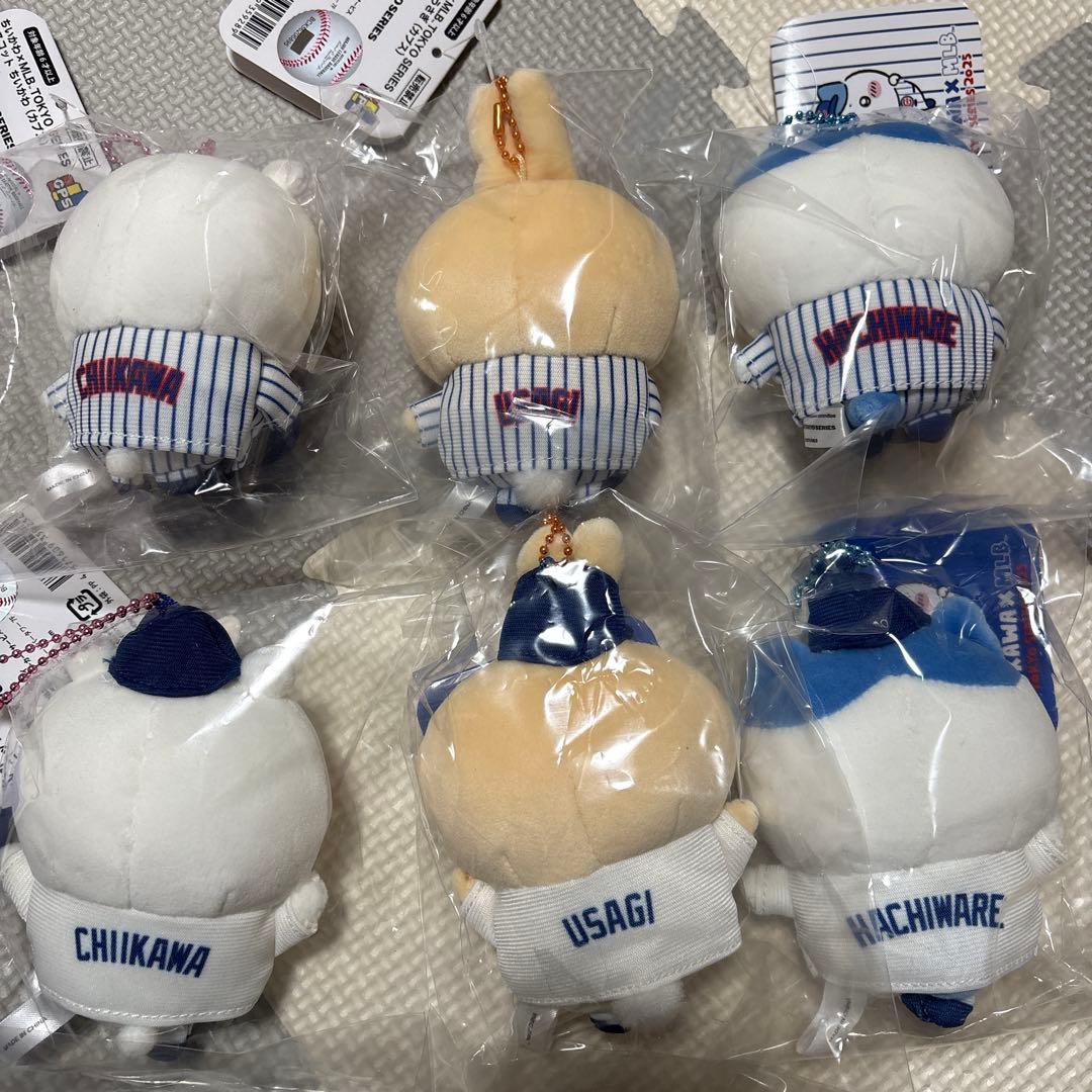 新品未開封⭐︎ちいかわ MLB 6体セット ドジャース カブス