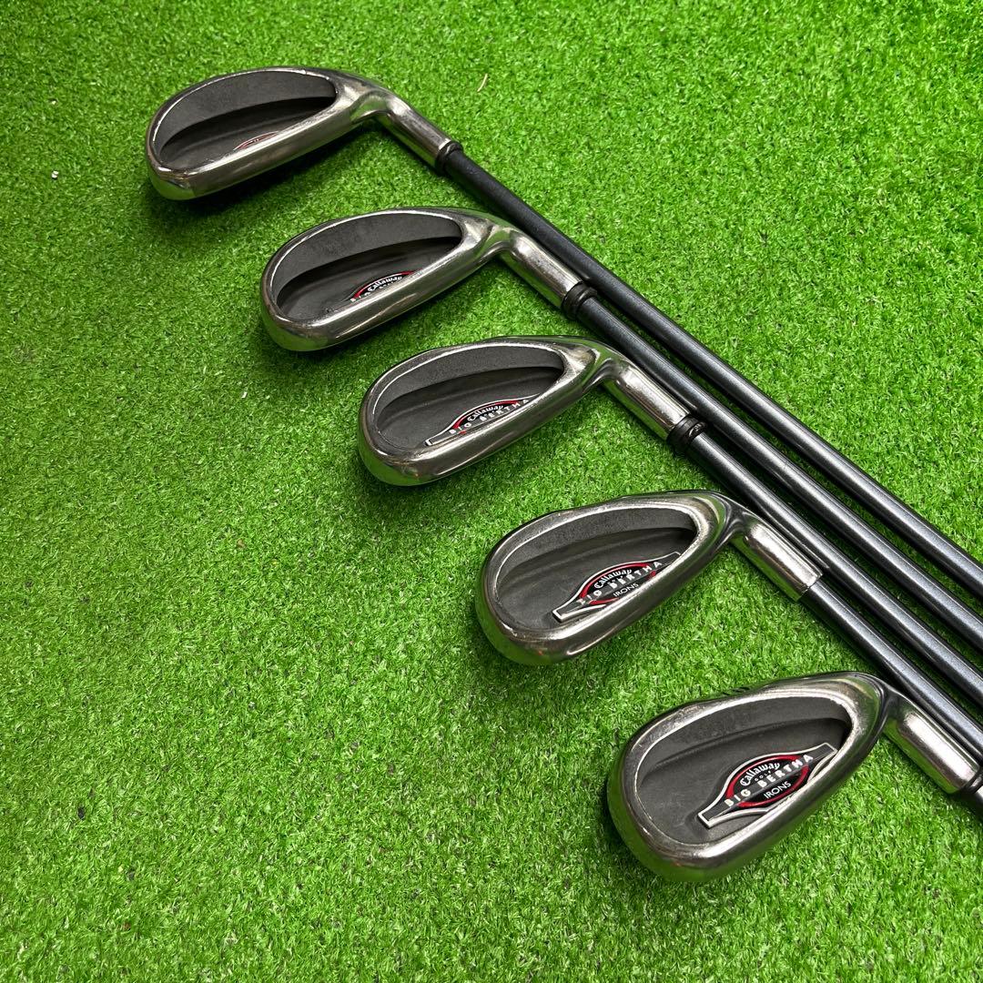 寶TIS-583 Callaway BIG Berthaレディースアイアンセット