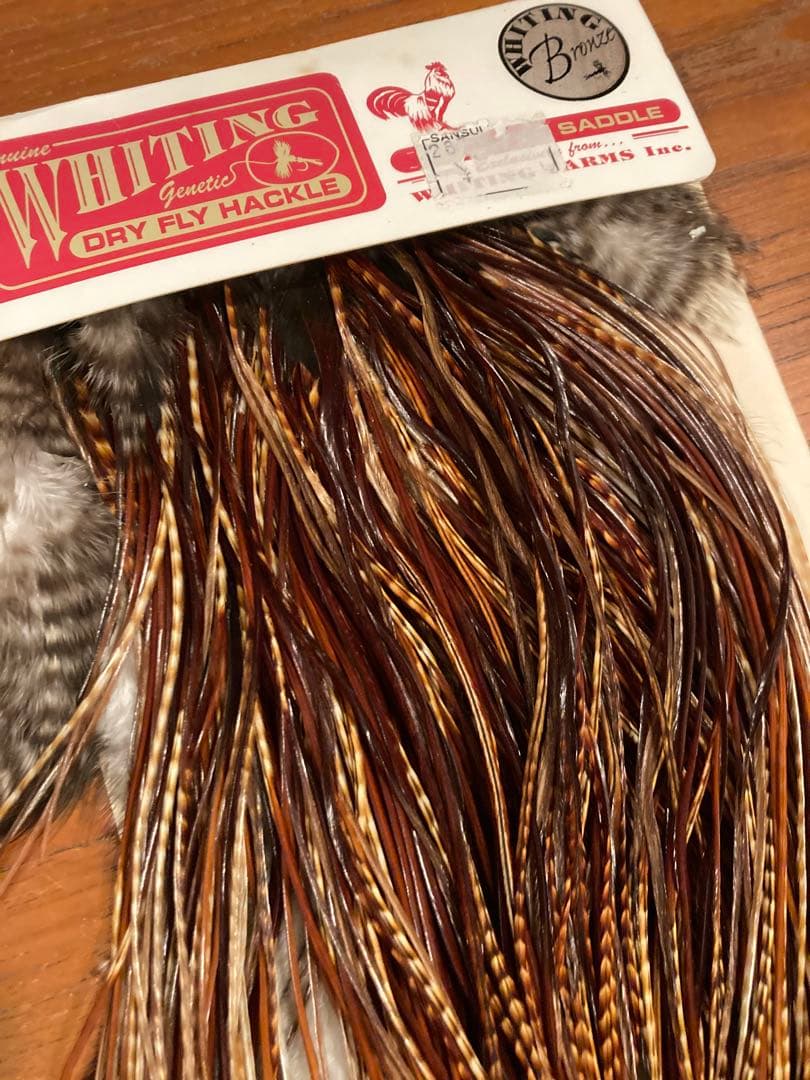 ホワイティングファーム　ハックル　サドル　未使用　② WHITING
