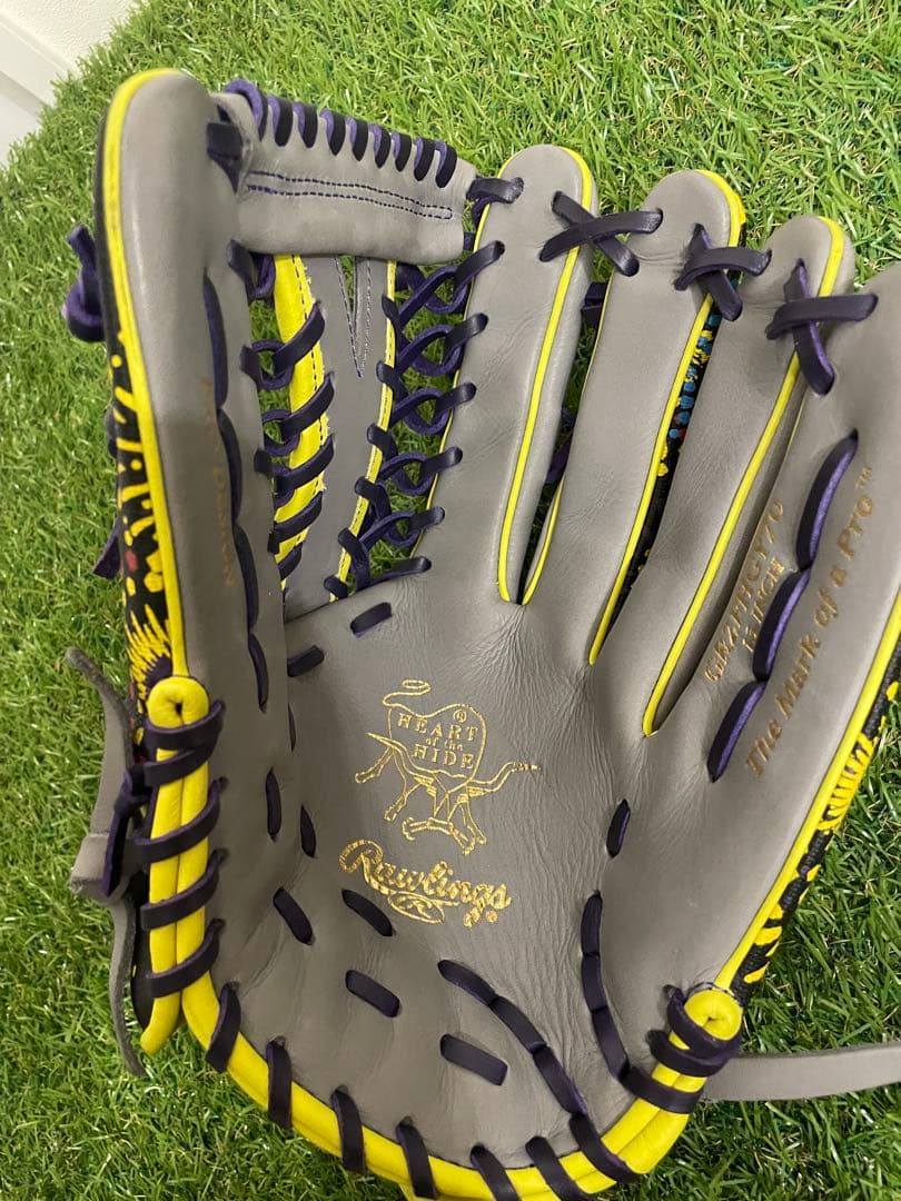 新品　ローリングス　軟式 HOH GRAPHIC 外野　サイズ 13 グレー