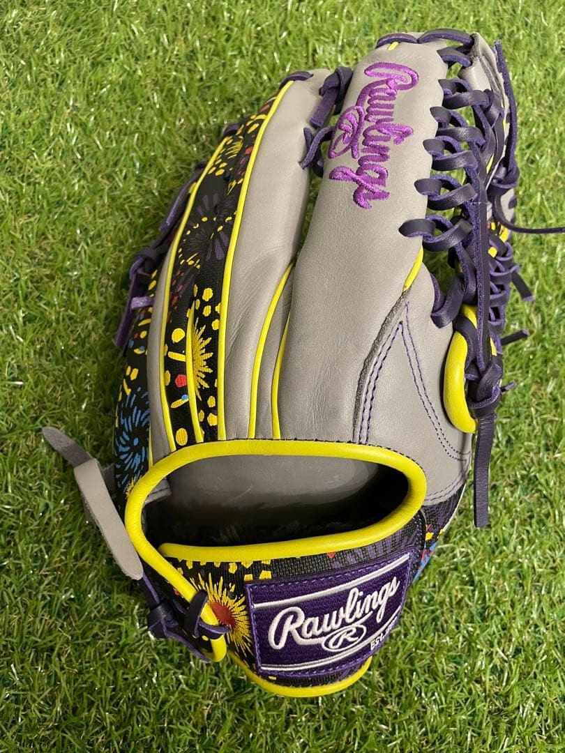新品　ローリングス　軟式 HOH GRAPHIC 外野　サイズ 13 グレー