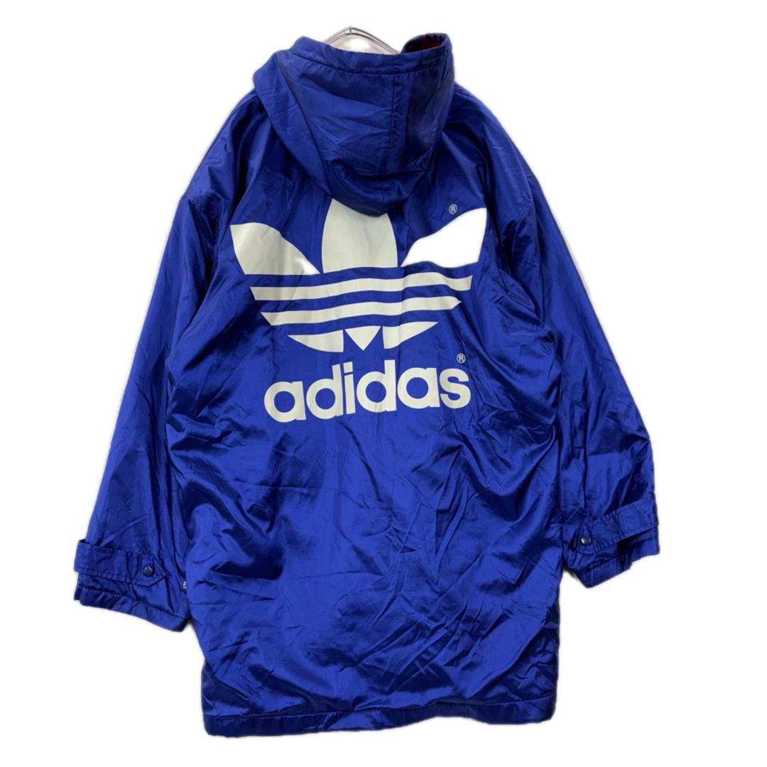 90s adidas ビッグロゴ フリースライナー ベンチコート L