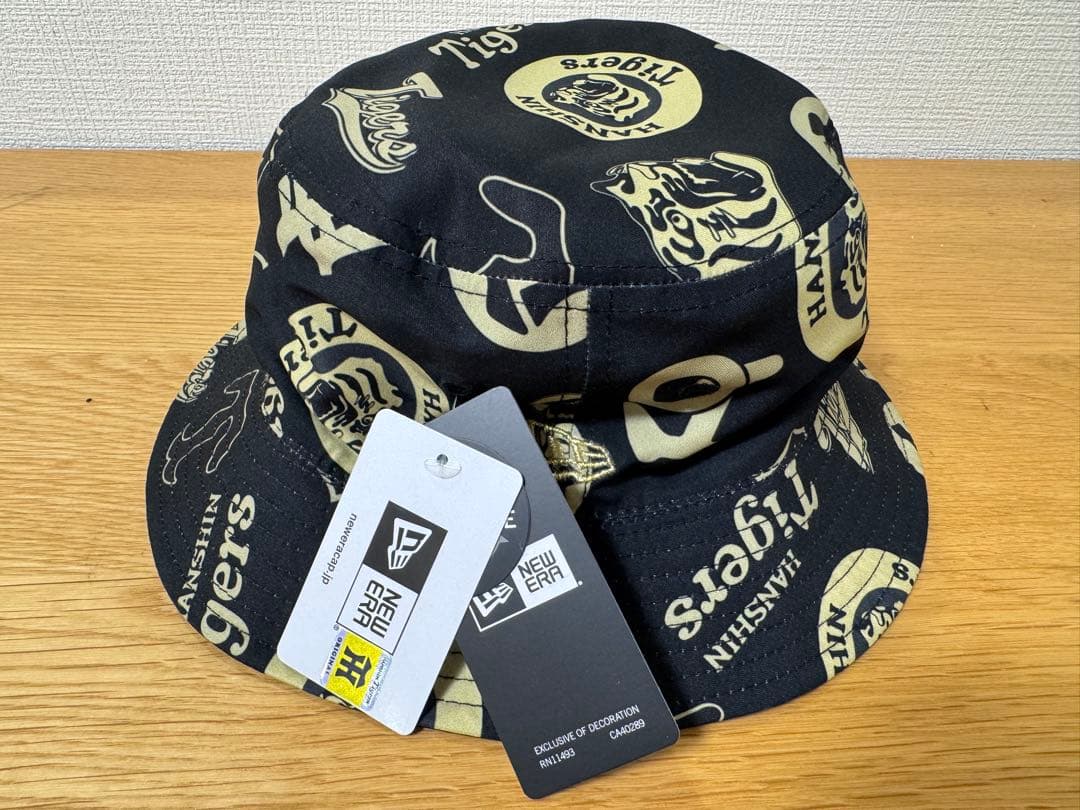 BUCKET01 RV ALLOVERPT＜NEW ERA＞ BLACK