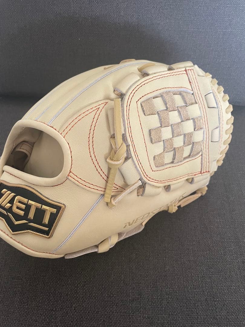 【新品】ZETTネオステイタス　少年軟式用グローブ