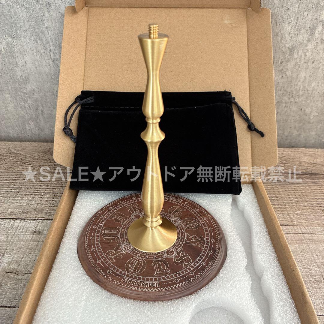 高級ランタンスタンド　38灯　コロニスタ　38explore 真鍮製　無垢材　⑧