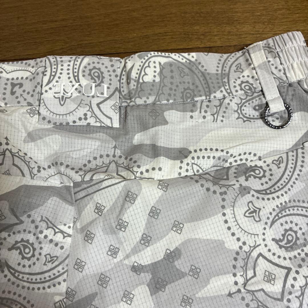 新品未使用！グレー系 メンズ ゴルフパンツ M