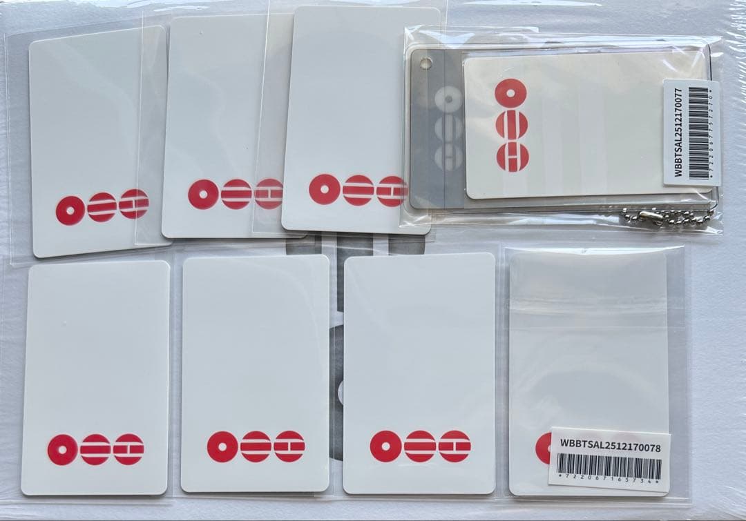 BTS ARIRANG ウィバース特典　トレカ　コンプリート　カードホルダー