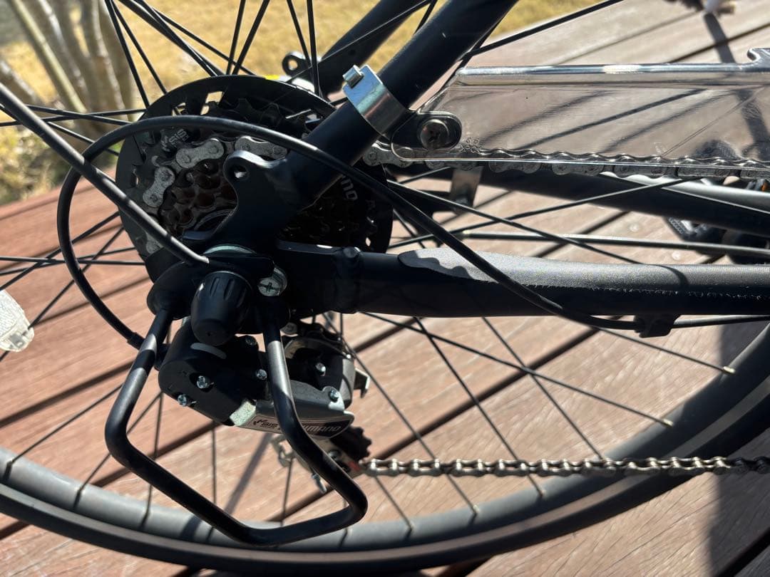 BRIDGESTONE クロスバイク LB1 マットブラック　450mm