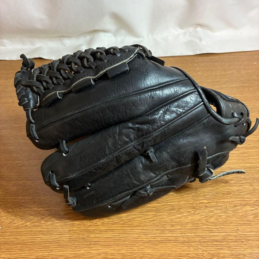 ZETT 一般軟式 グローブ グラブ 内野用 レアモデル 良品 三本指