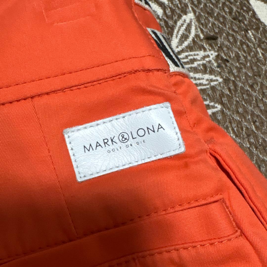 MARK&LONA(マーク&ロナ)ベルト付きストレッチキュロットスカート　新品