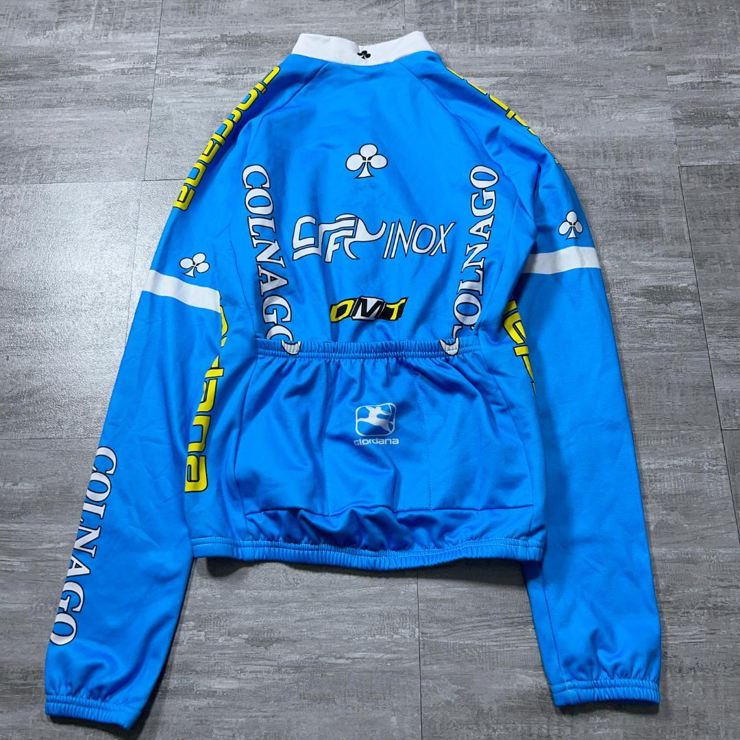 美品 COLNAGO CFR INOX サイクルジャージ 長袖 セットアップ S