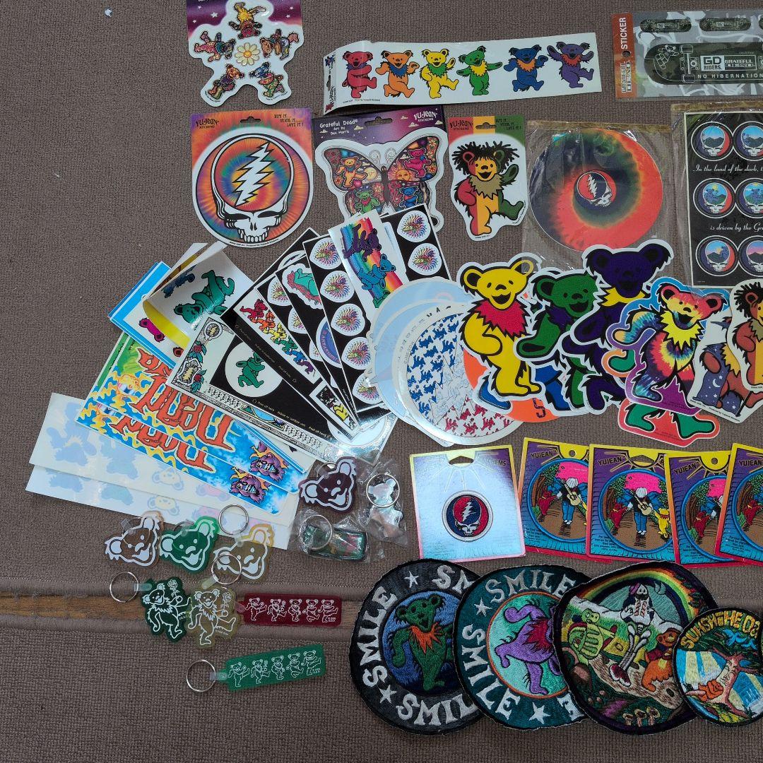 年代物ヴィンテージ海外製Gratefuldeadグレイトフルデッドセット