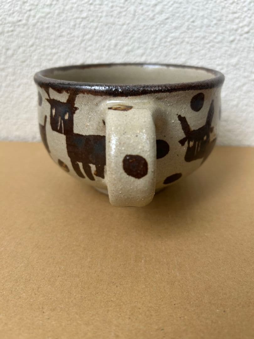 やちむん　スープ カップ　レア 工房十鶴