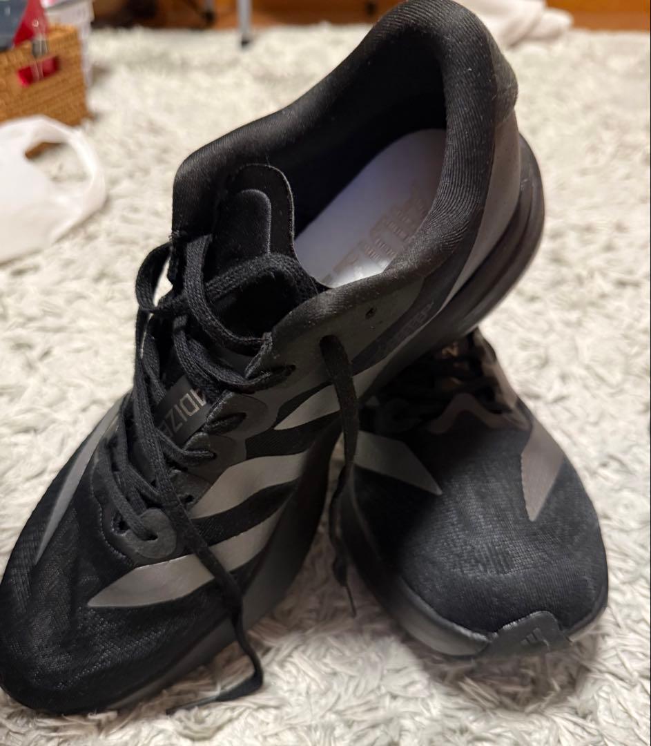 アディゼロ ADIZERO evosl ブラック✖️シルバー　27.5cm