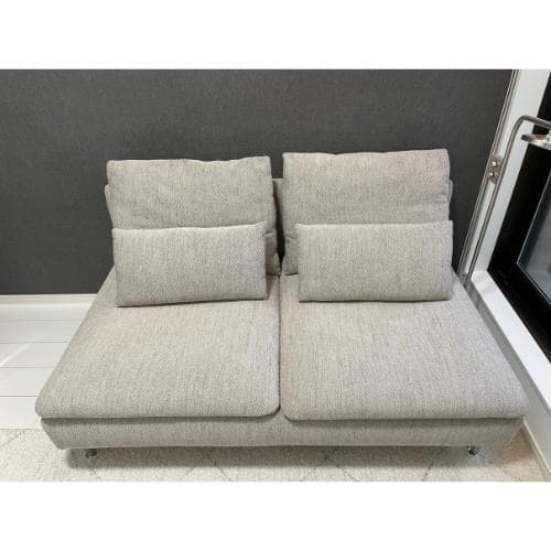 【2/17まで2500円OFF】ソーデルハムン3人掛けコンパクトソファ グレー