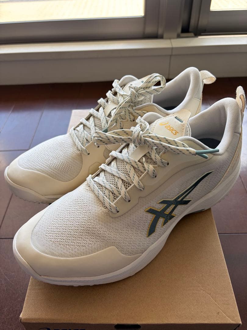 アシックス asics テニスシューズ オムニ クレー用 28cm wide