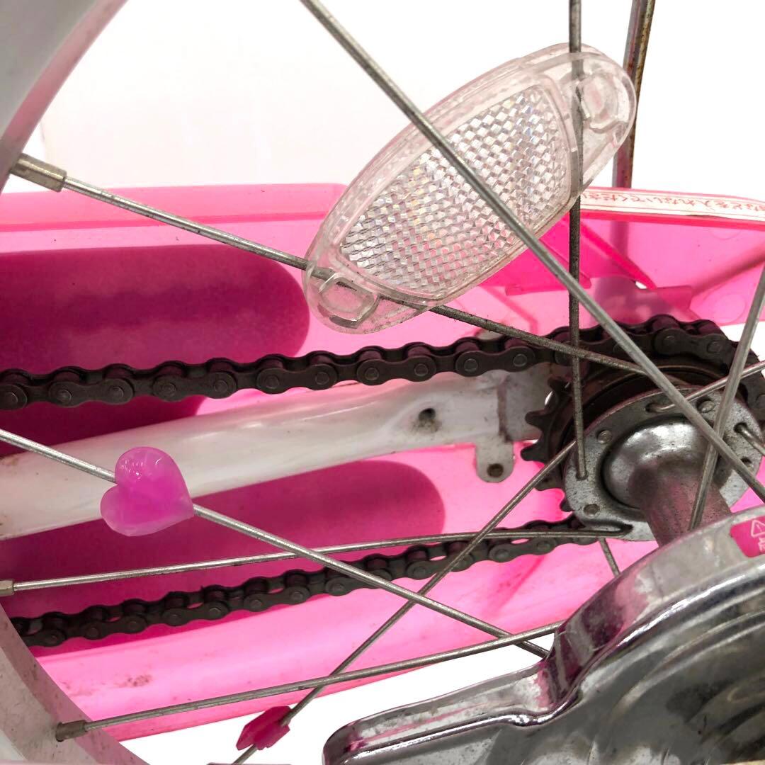 アイデス　幼児用自転車　ミニーマウスポッピンリボン18インチ　NFM002403
