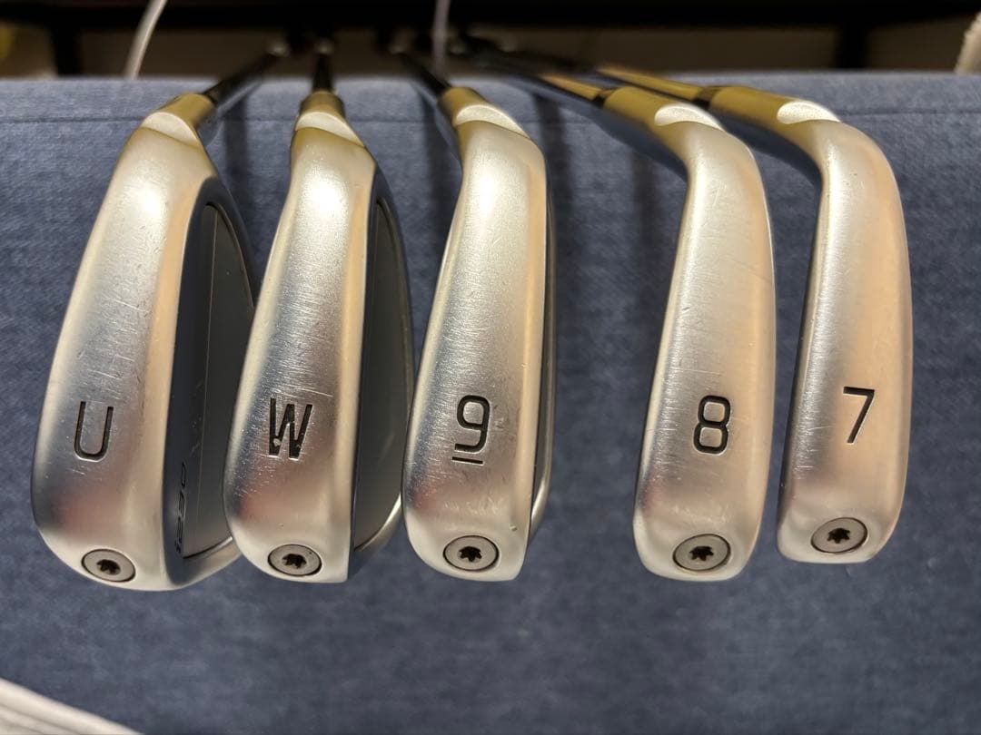 PING i230アイアン#7ーW、U 5本セット DG95 S200 ブルー