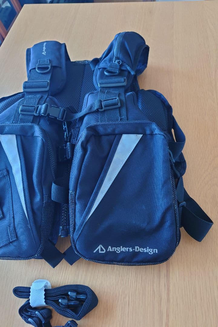 Anglers-Design 　ロックショアベスト ブラック