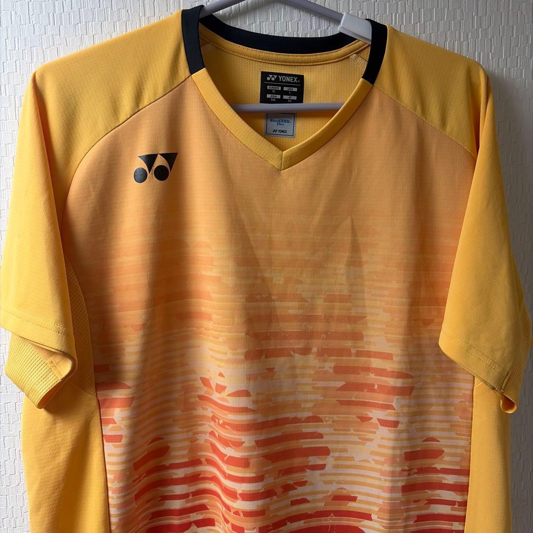 YONEX バドミントンウェア イエロー XO