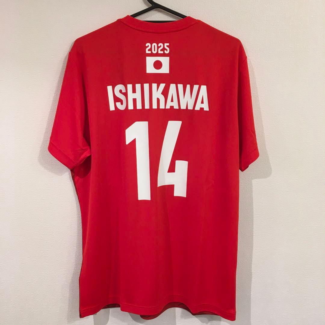 石川祐希ユニフォーム　応援Tシャツ　ネーションズリーグ2025