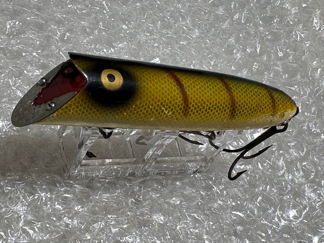 オールドヘドン　バサー　1950年代　金目　HEDDON BASSER ルアー