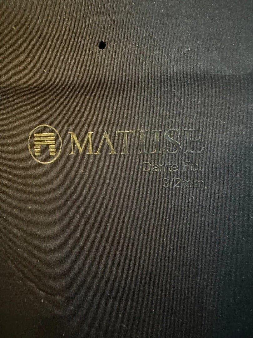 MATUSE Dante フルスーツ 3/2mm ブラック