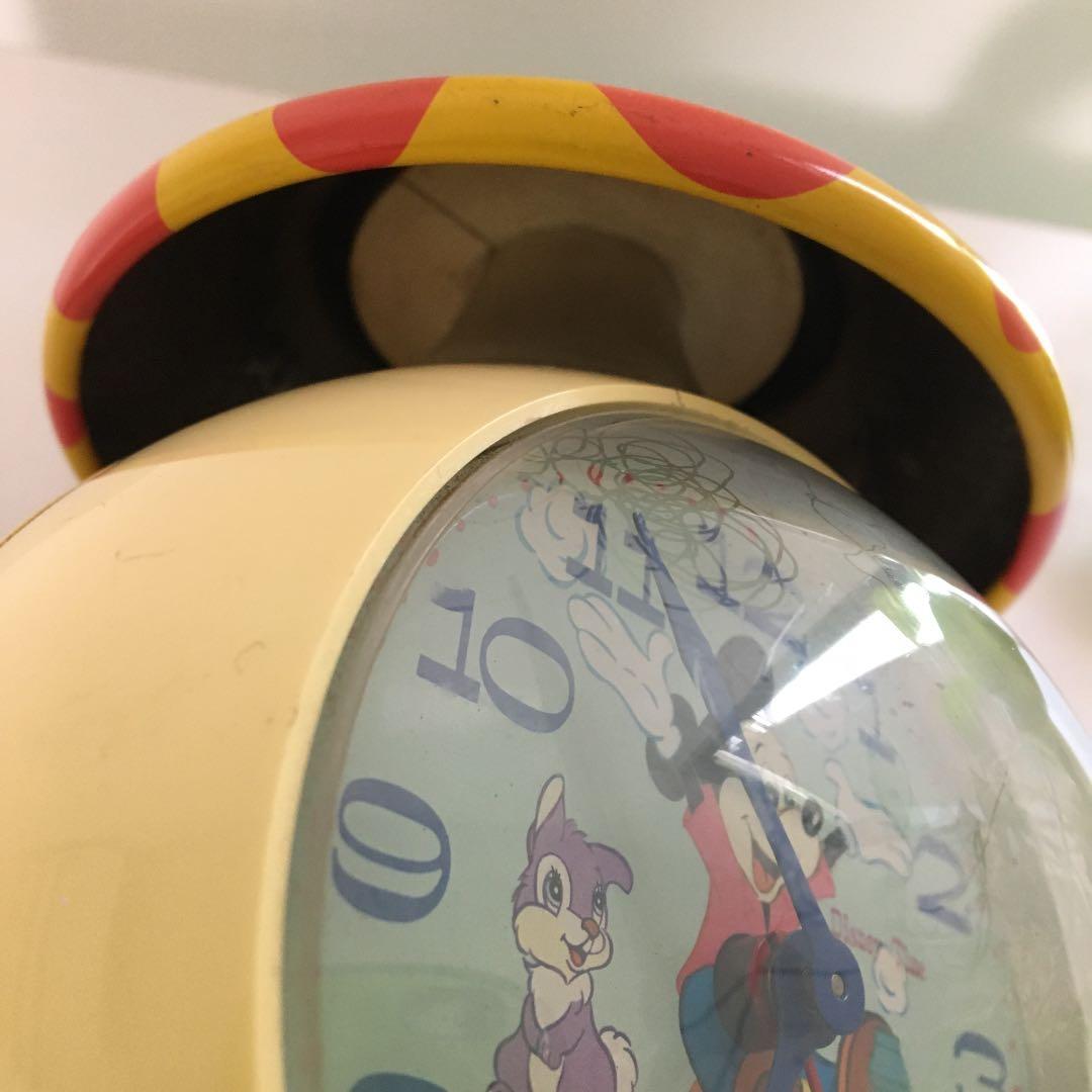 希少　レトロ　Disney    ミッキー    目覚まし時計