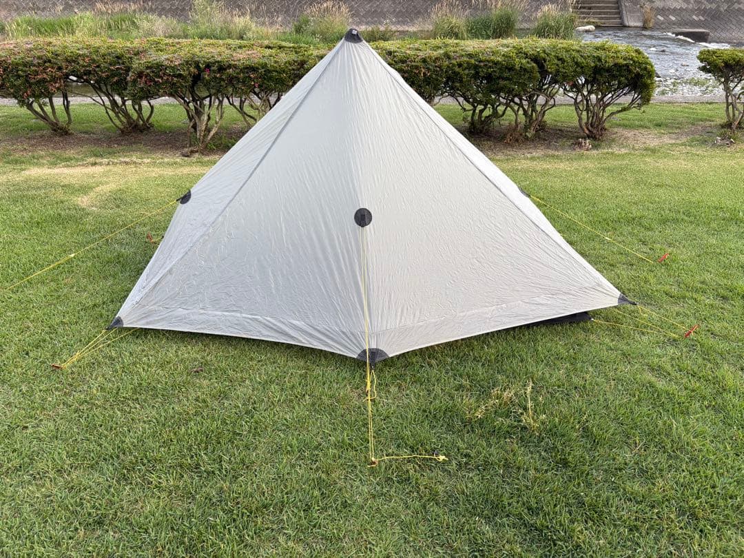 3F UL GEAR LANSHAN1 4シーズン　グレー グランドシート付き
