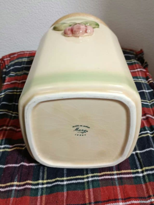 チェリー　陶器 保存容器 　入手困難