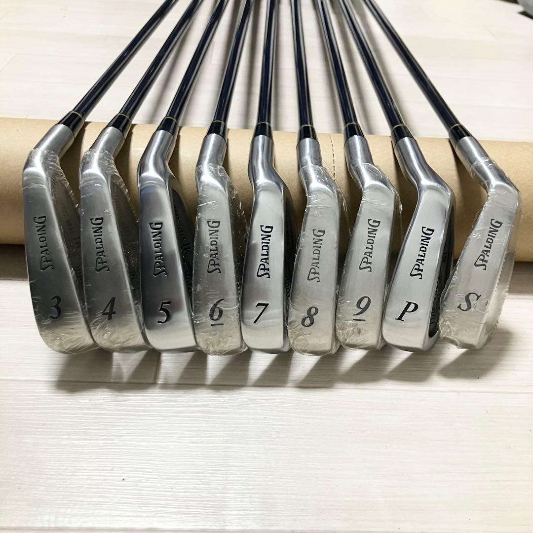 【未使用】SPALDING THE TOUR スポルディングアイアンセット9本